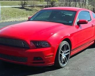2014 Ford Mustang 2 Door Coupe Vehicle, VIN 1ZVBP8AM9E5226632, Mileage On Odometer 50184 Miles
