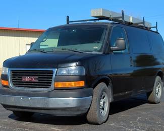 2013 GMC Savana 1500 Cargo Van, VIN 1GTS7AF49D1155067, Mileage Showing On Odometer 199995