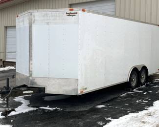 2013 Forest River Value Hauler Dual-Axle Cargo Trailer, VIN 5NHUVHV21DY017079, Continental Cargo