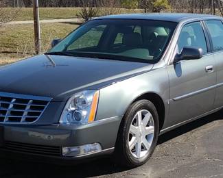 2006 Cadillac DTS Sedan Passenger Vehicle, VIN 1G6KD57Y96U209, Miles Showing On Odometer 52480 Miles
