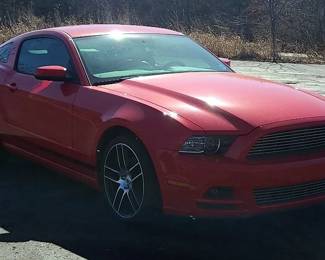 2014 Ford Mustang 2 Door Coupe Vehicle, VIN 1ZVBP8AM9E5226632, Mileage On Odometer 50184 Miles