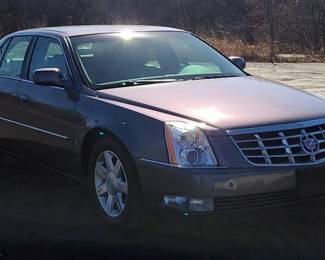 2006 Cadillac DTS Sedan Passenger Vehicle, VIN 1G6KD57Y96U209, Miles Showing On Odometer 52480 Miles