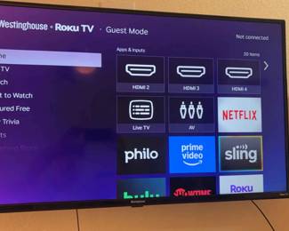 42 Roku TV With Remote