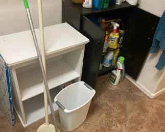 Cleaning Supplies With Storage