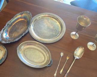 Silver Plate Lot