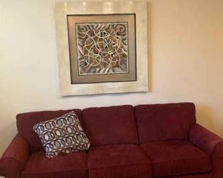 Sofa And Wall Art