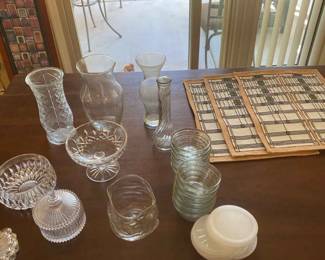 Lovely Glassware Storage And More