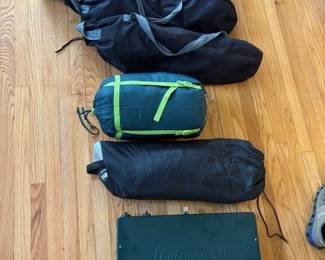 Tents, Camping chairs, Sleeping bags, Coleman Stove, and tons of camping gear:  Negotiable pricing