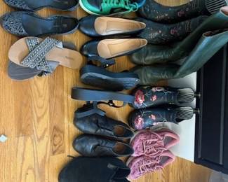 Women's shoes, clothes and bags