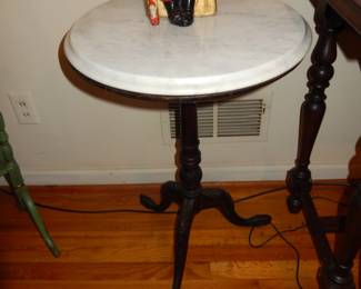 Vintage Marble Top Table