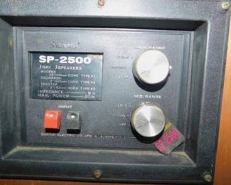 Back Of Speaker