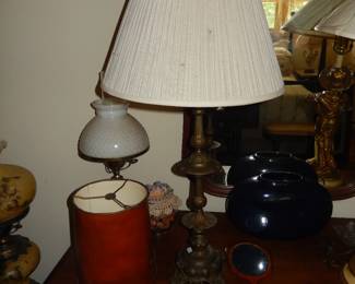 Vintage Brass Lamp