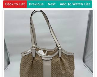 Coach purse 