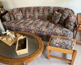 Upholstered sofa