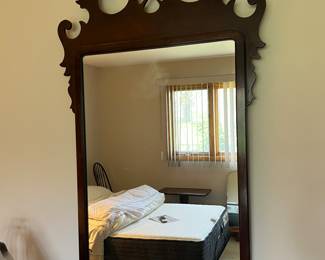 Antique wall mirror