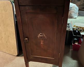Antique record cabinet....