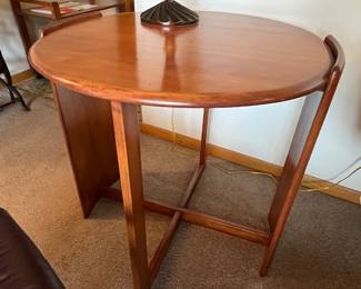MCM round side table
