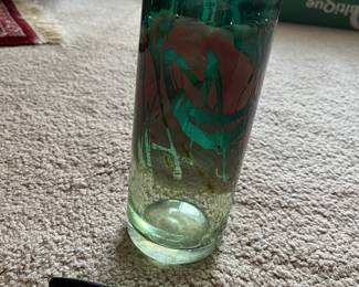 Brent Kee Young glass vase