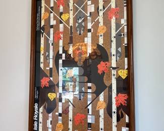 Charley Harper framed poster