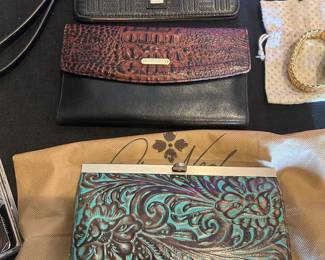 Patricia Nash Wallet, Brahmin Wallet and Anne Klein wallet