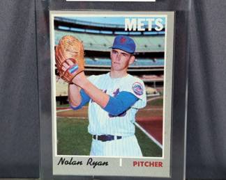 Nolan Ryan (HOF And MLB All-Century Team) New York Mets 1970 Topps Baseball Card No. 712 