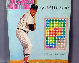 The Science Of Hitting By Ted Williams (HOF And MLB All-Century Team), 1972 Pocket Book Edition 
