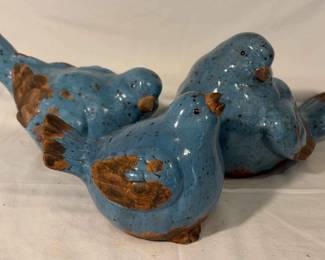 TerraCotta Bluebirds