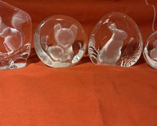 Lead Crystal Paperweights