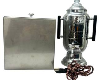 Coffee Percolator with Stainless Bin