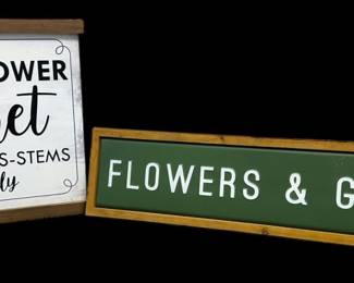 Farmhouse Style Decorative Signs