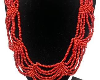 Coral Colored Jewelry Assortment