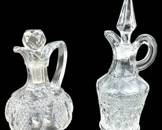 Pair of EAPG Cruets