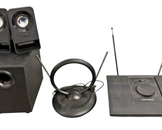 Speakers and TV Antennas