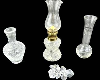 Variation of Glass Crystal Items