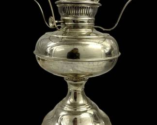 Rayo Nickel Plated Oil Lamp