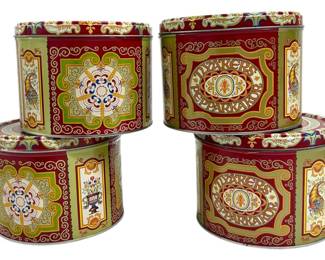 Decorative Tin Containers