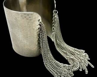 Silvertoned Cuff Bracelet