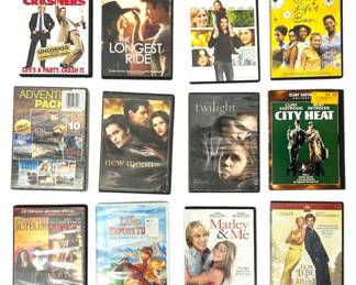Collection of 12 DVDs