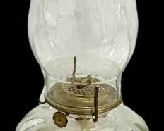 Antique Eagle Oil Lamp