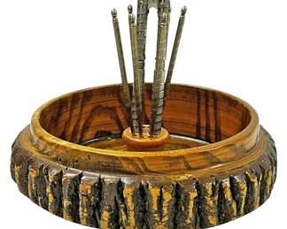 Vintage Nut Cracker Bowl Set