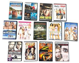 Collection of DVDs