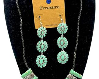 Turquoise Inspired Jewelry Set