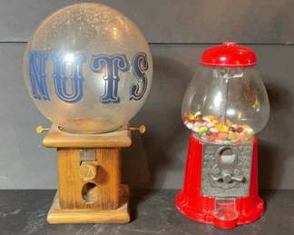 Nut Dispenser  Gumball Machine