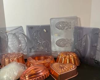 Copper Candy Molds