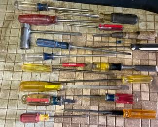 Lot of Screwdrivers