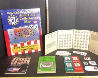 Stamp Coin Collecting Books