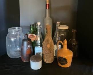 Collection of Wine Bottles