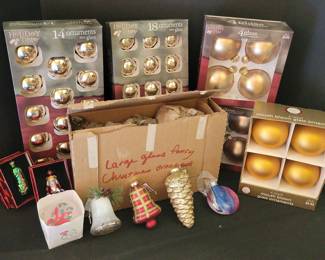 Glass Christmas Ornaments