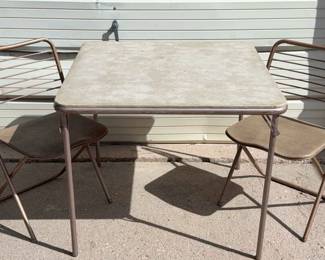 Card Table 2 Chairs