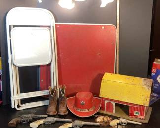 Vintage Childrens Cowboy Lot